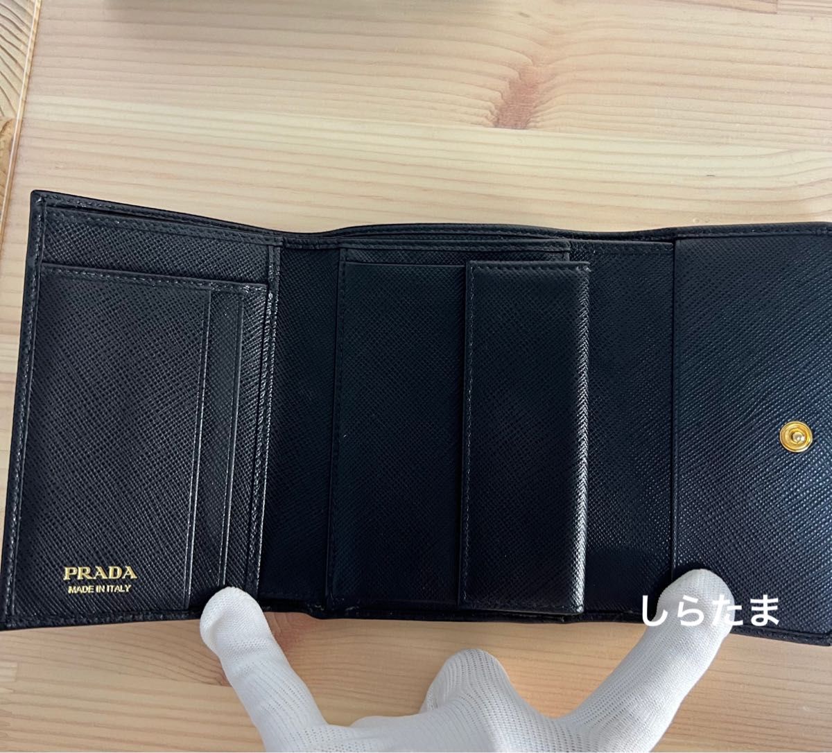 美品 PRADA プラダ 財布 三つ折り サフィアーノ ミニ財布|Yahoo 美品 PRADA プラダ 財布 三つ折り サフィアーノ ミニ財布|Yahoo