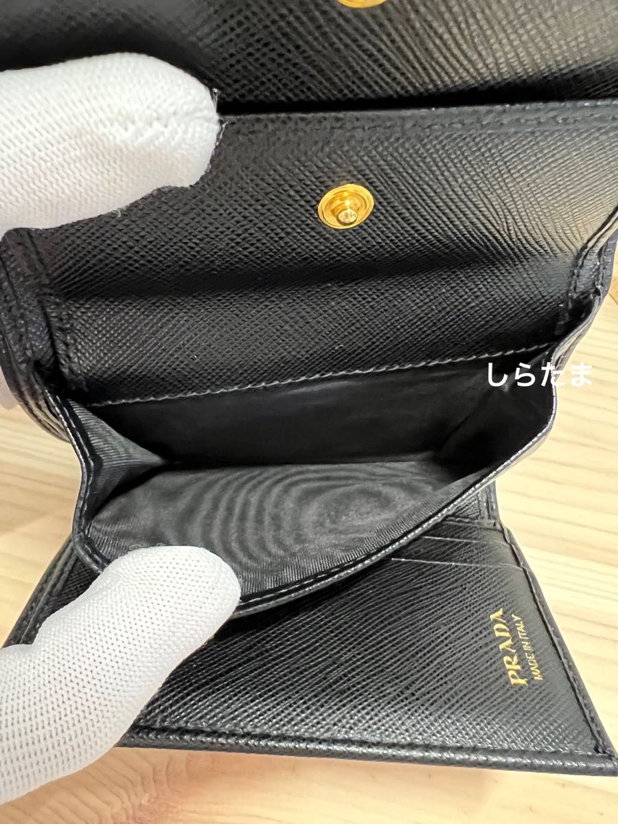 美品 PRADA プラダ 財布 三つ折り サフィアーノ ミニ財布|Yahoo 美品 PRADA プラダ 財布 三つ折り サフィアーノ ミニ財布|Yahoo