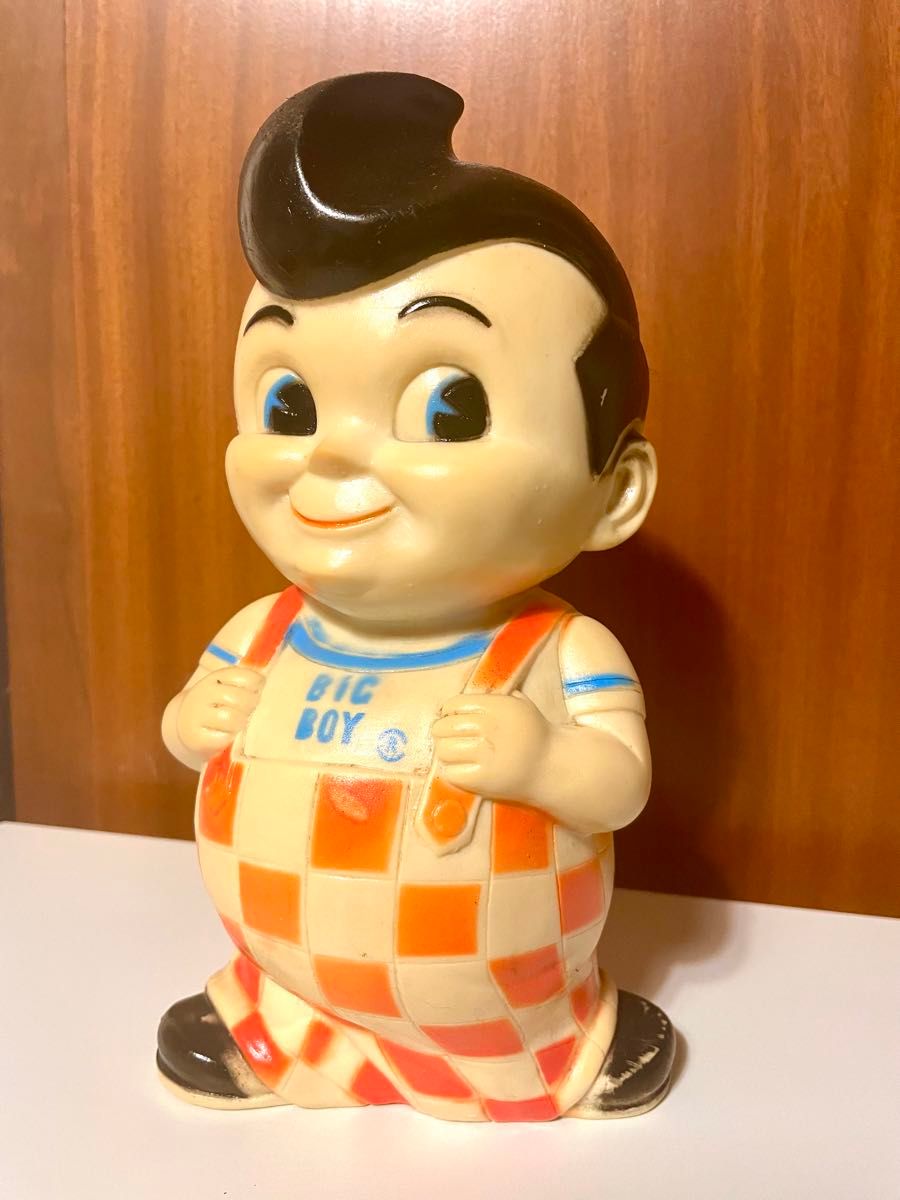 希少 60周年記念 ビックボーイ BIGBOY ソフビ 50s ビックボーイBIGBOY ソフビ
