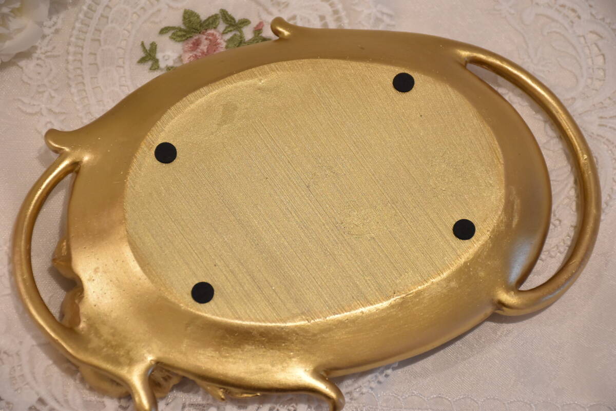 PAY4*HA20* bell носорог yu tray *pio колено * Gold * мелкие вещи tray * Classic * tray * раунд * мелкие вещи класть * cache tray *HARMONIER