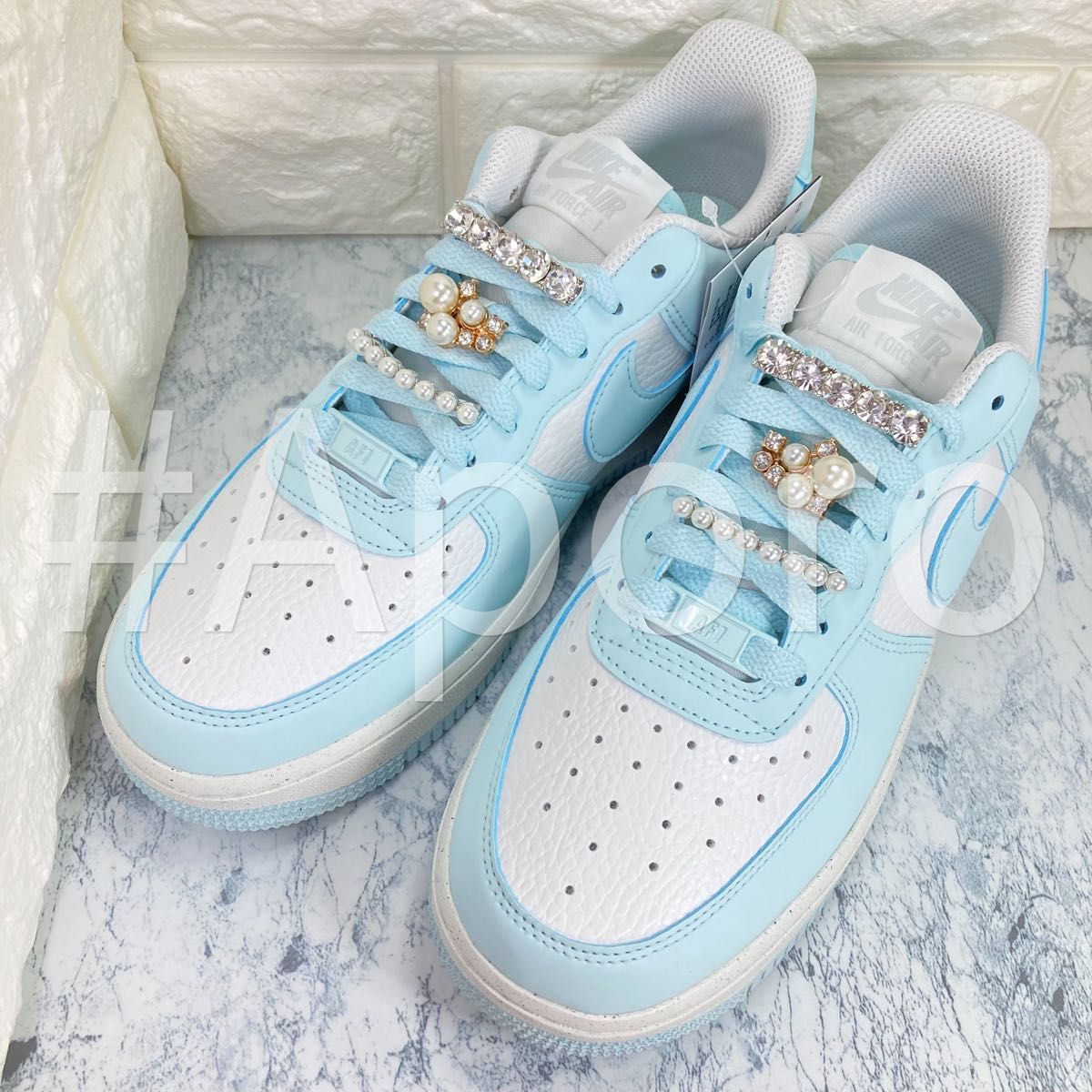 NIKE ナイキ AIR FORCE 1 エアフォース1 アイス ブルー ホワイト NIKE ナイキ AIR FORCE 1 エアフォース1 アイス ブルー ホワイト