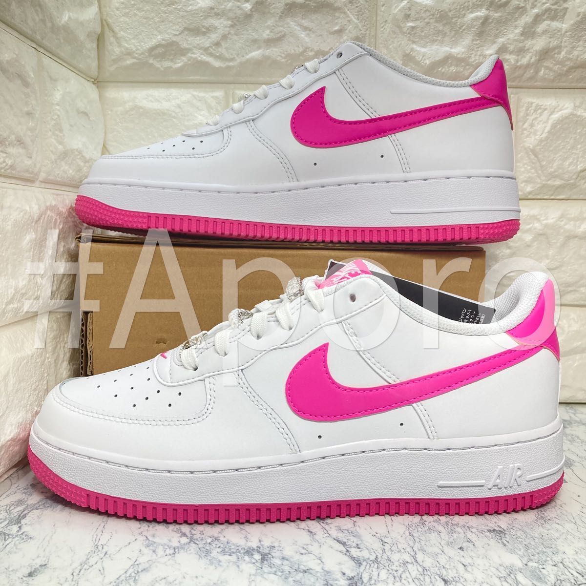 NIKE ナイキ AIR FORCE 1 エアフォース1 シルバー ピンク 25cm NIKE ナイキ AIR FORCE 1 エアフォース1 シルバー ピンク 25cm