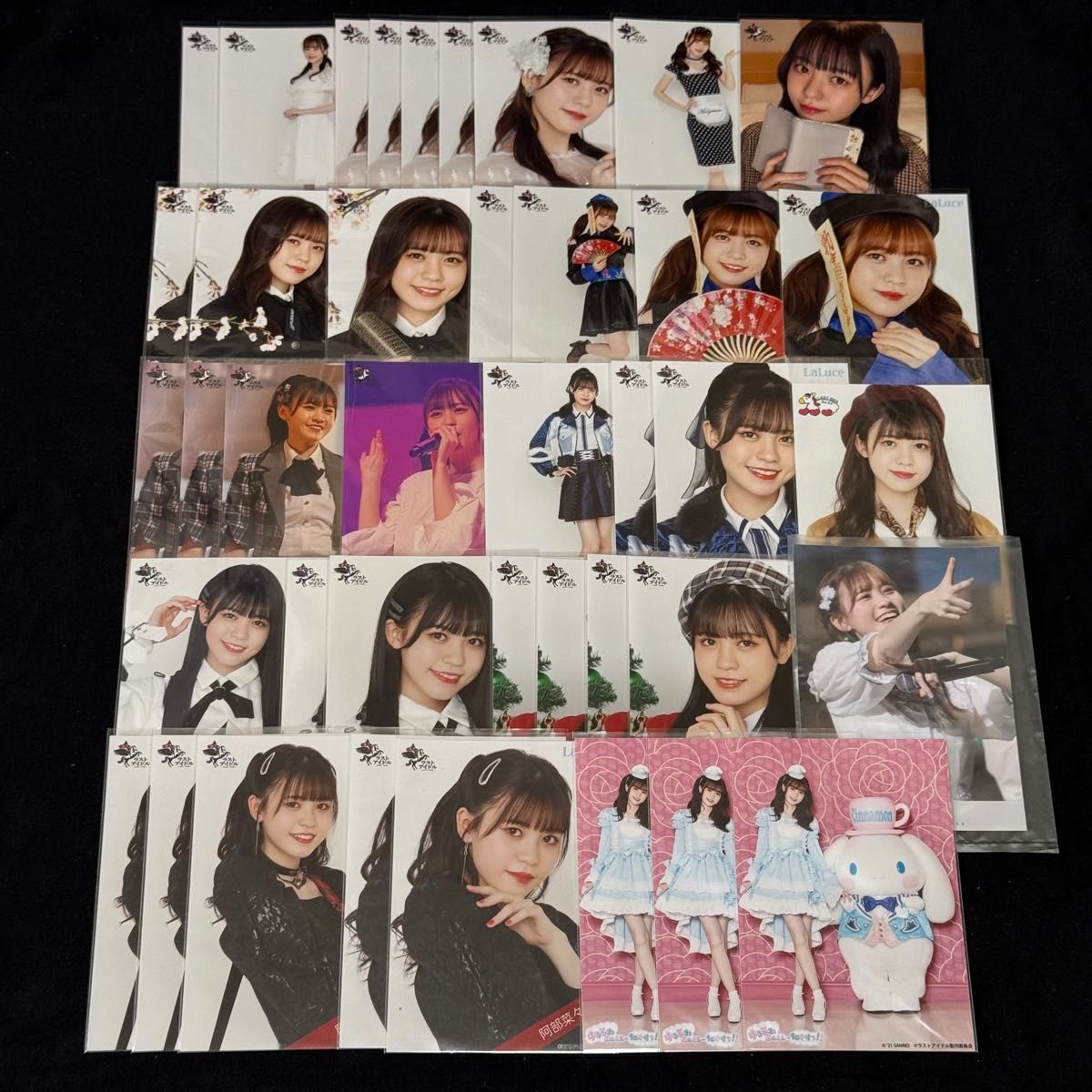 ラストアイドル 阿部菜々実 直筆 生写真 グッズ まとめ売り ラストアイドル LlliEN 阿部菜々実 生写真 直筆 グッズ まとめ