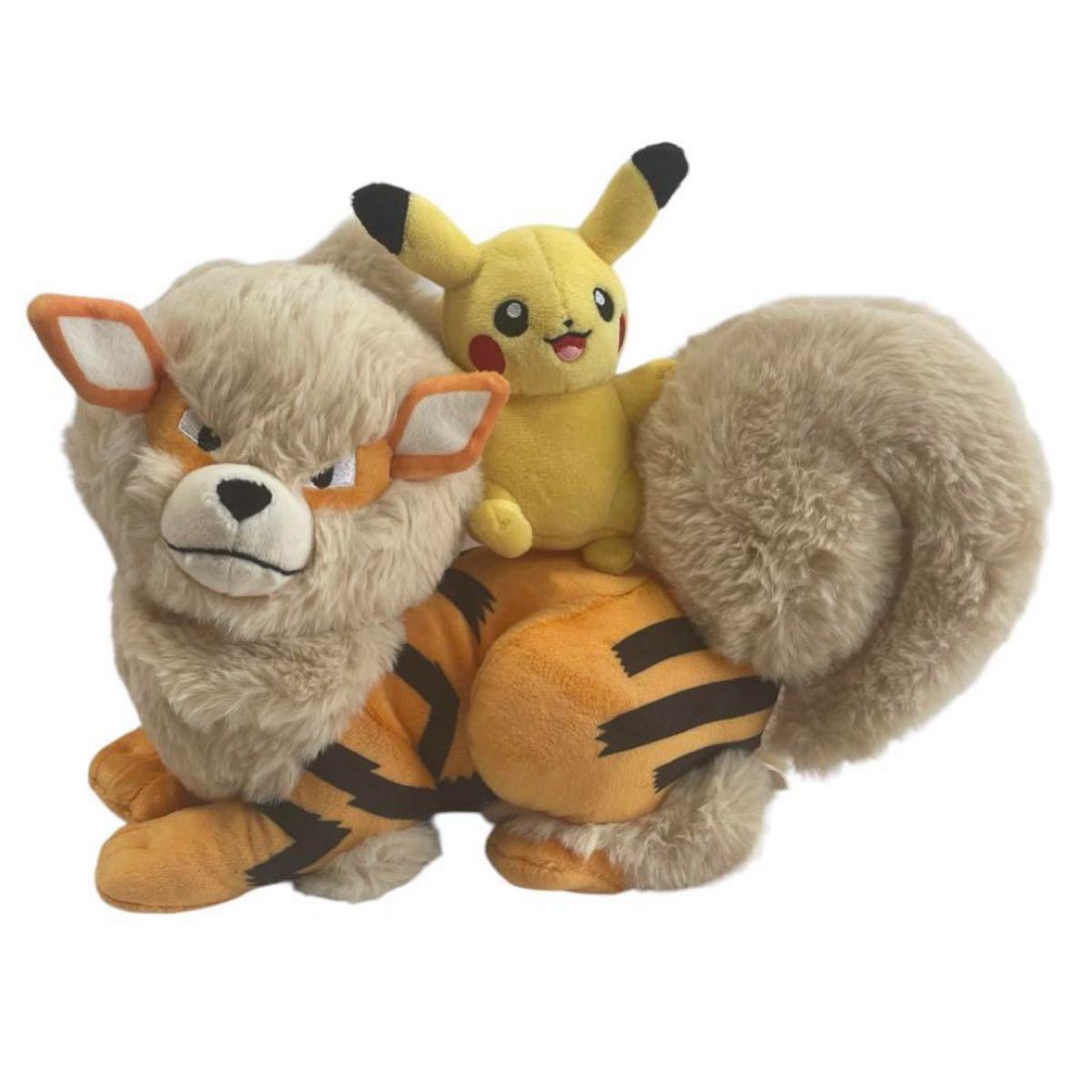 新品タグ付き】ポケモンセンター ウインディ×ピカチュウ 新品タグ付き】ポケモンセンター ウインディ×ピカチュウ