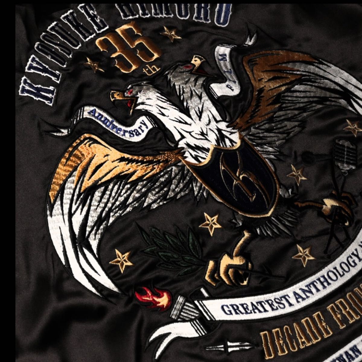 氷室京介 35TH限定スカジャンサイズL新品未使用|Yahoo!フリマ 氷室京介 35TH限定スカジャンサイズL新品未使用|Yahoo!フリマ