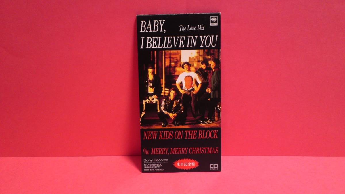 NEW KIDS ON THE BLOOK(ニュー・キッズ・オン・ザ・ブロック)「BABY, I BELIEVE IN YOU(The Love Mix)」8cm(8センチ)シングル_画像1