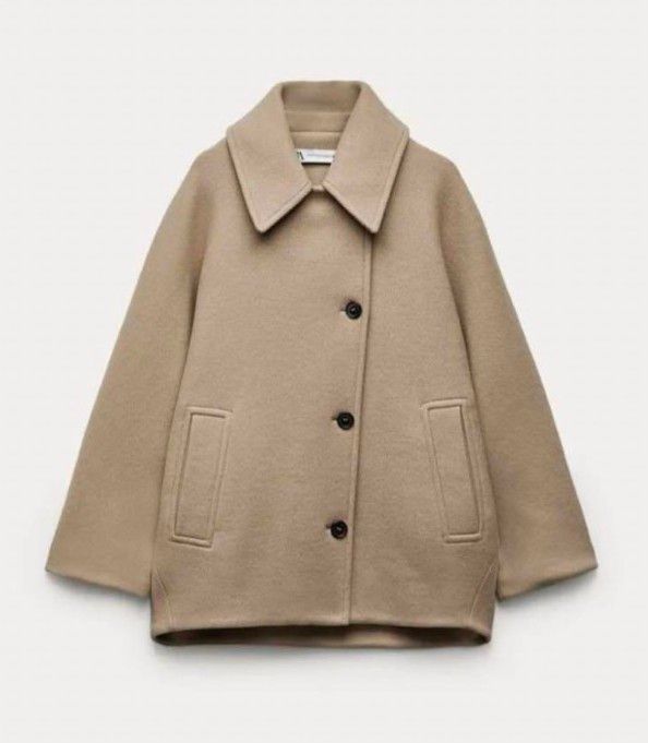 ZARA ZW COLLECTION オーバーサイズ ショートコート|Yahoo ZARA ZW COLLECTION オーバーサイズ ショートコート|Yahoo