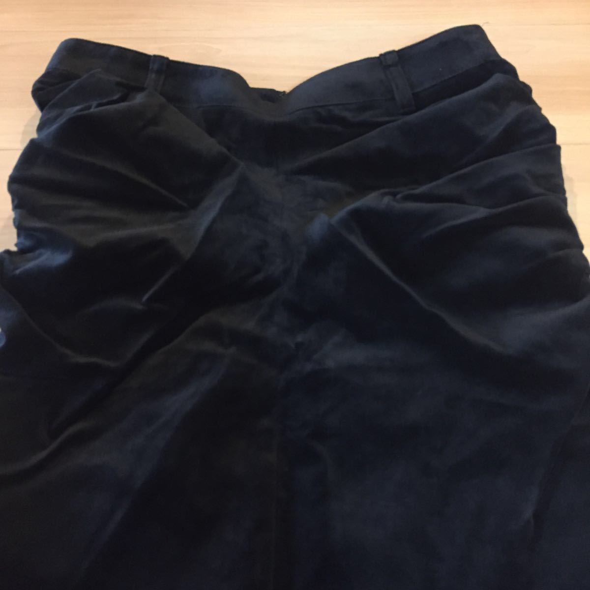  tight skirt velour Citrus Notes cITRUS nOTES black color size 38 slit unused solid . Fit woman appear 