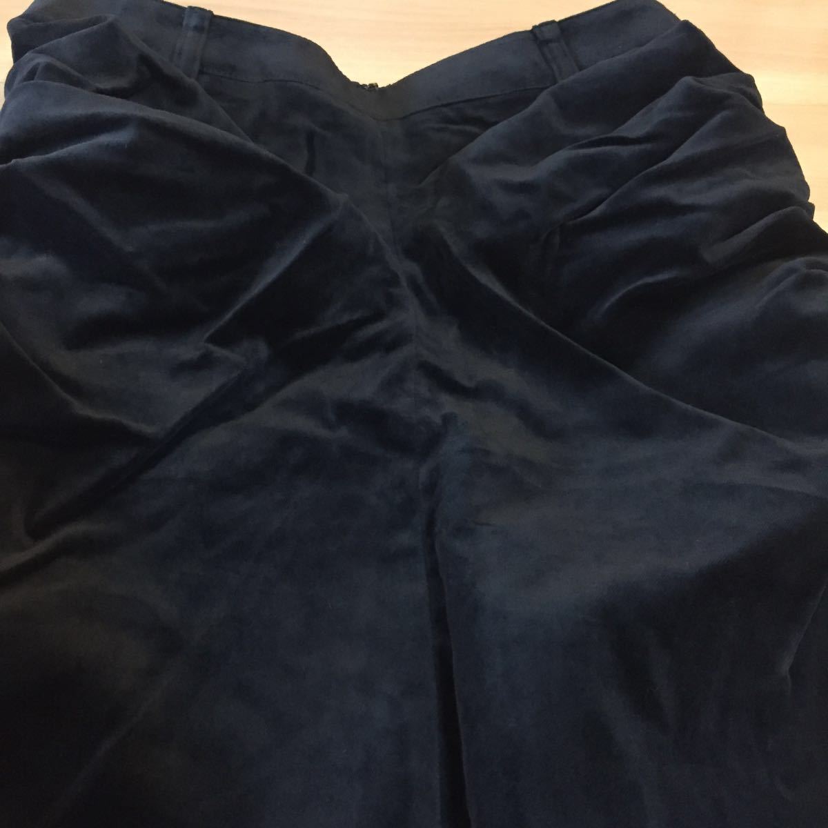 tight skirt velour Citrus Notes cITRUS nOTES black color size 38 slit unused solid . Fit woman appear 