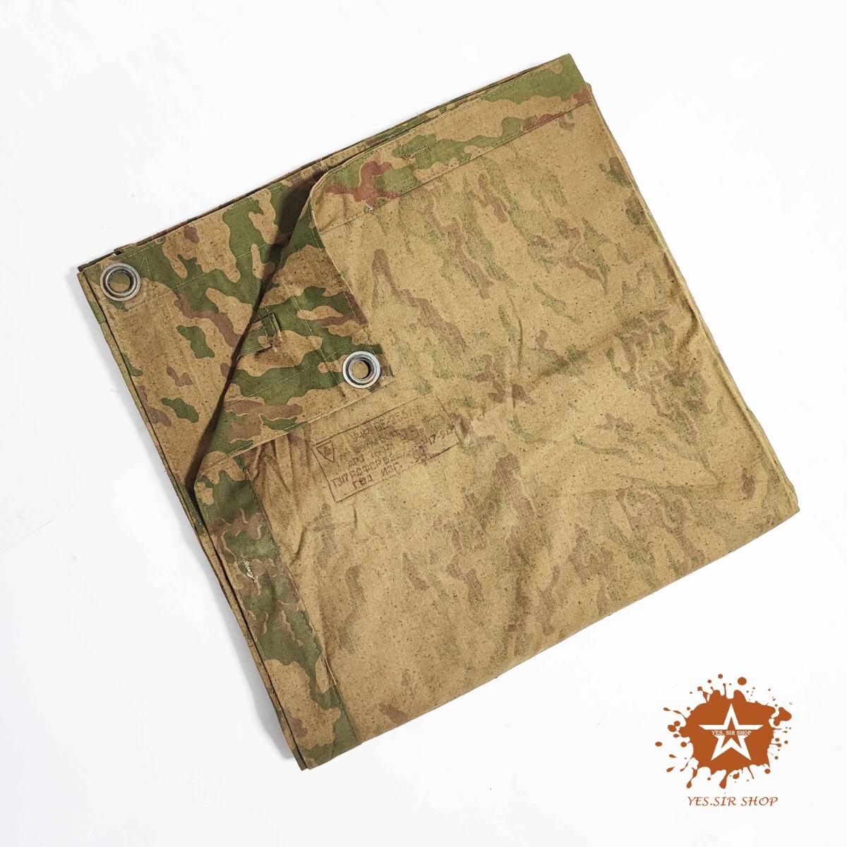 ロシア軍 ソ連軍 M69/81 VSR迷彩 ポンチョ タープ パラトカ Yes Sir shop】 ロシア軍 ソ連軍 M69/81 VSR迷彩 ポンチョ