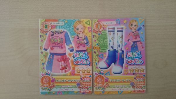 アイカツ 2015 PA ツインカラーセットアップ セット コーデ ひなき プロモ_画像1