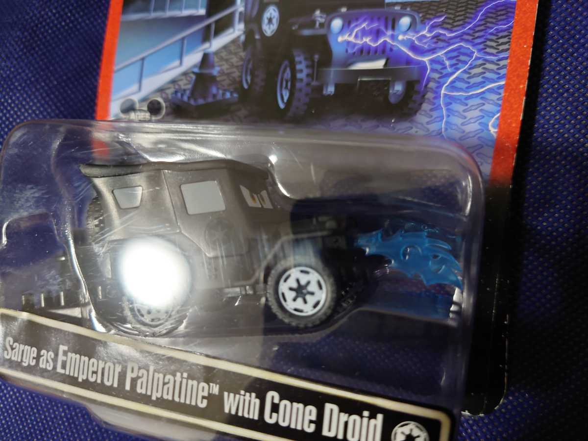 ラスト1 カーズ マテル Mattel SARGE AS EMPEROR PALPATINE with ラスト1 カーズ マテル Mattel SARGE AS EMPEROR PALPATINE with