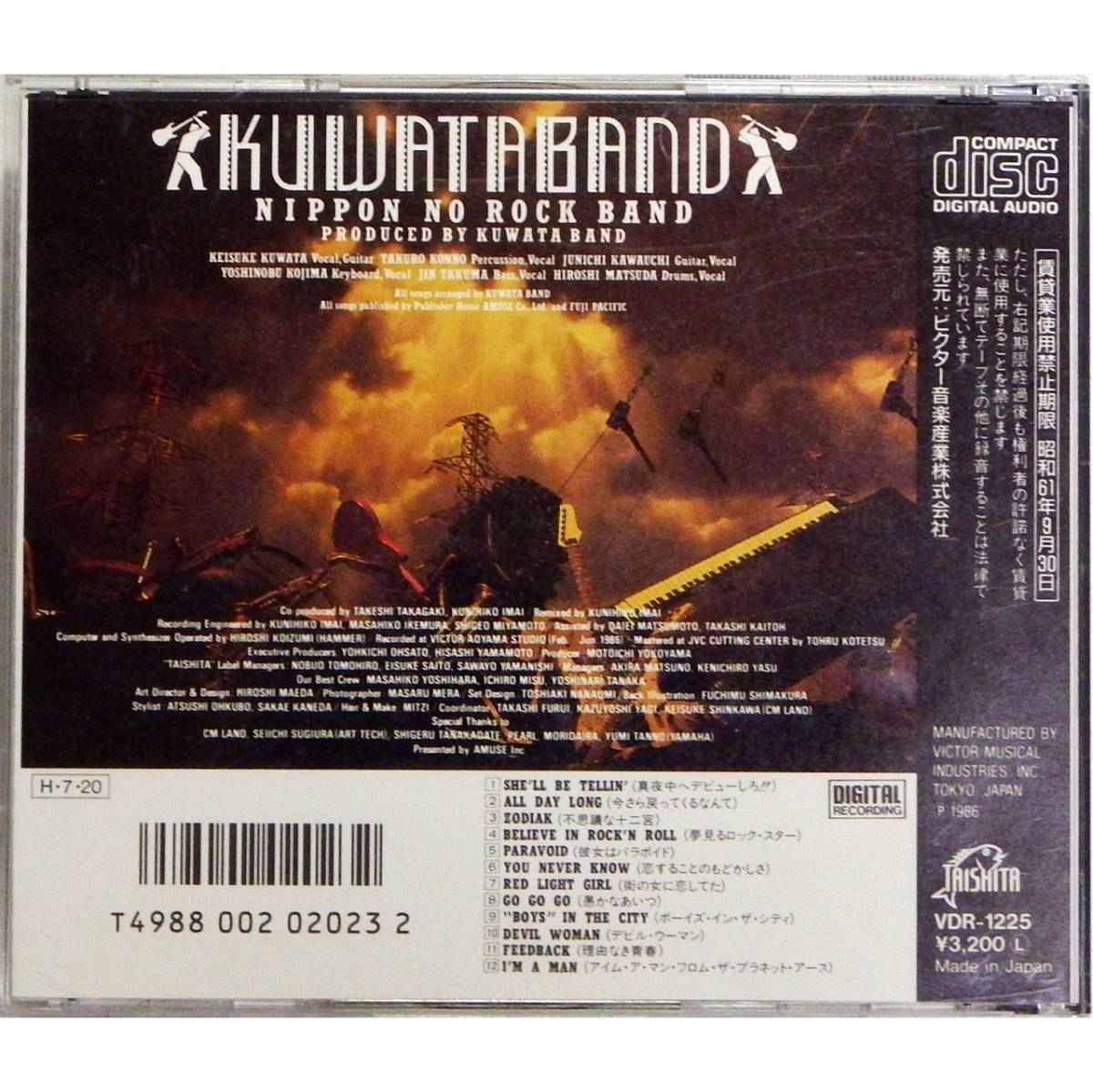 Yahoo!オークション - Kuwata Band / Nippon No Rock Band 桑田 Yahoo!オークション - Kuwata Band / Nippon No Rock Band 桑田