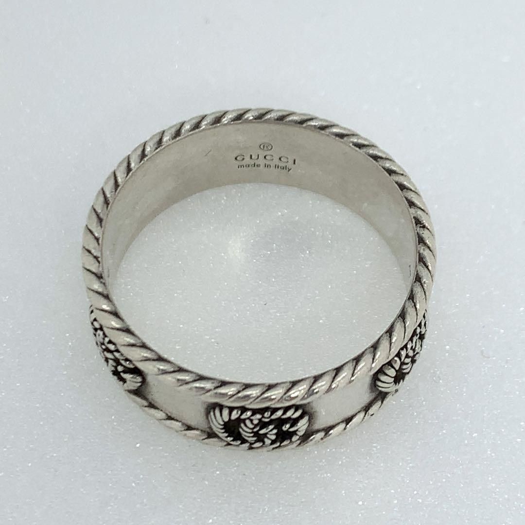GUCCI 希少 ダブルGスネークリング 刻印25号 - アクセサリー GUCCI 希少 ダブルGスネークリング 刻印25号 - アクセサリー