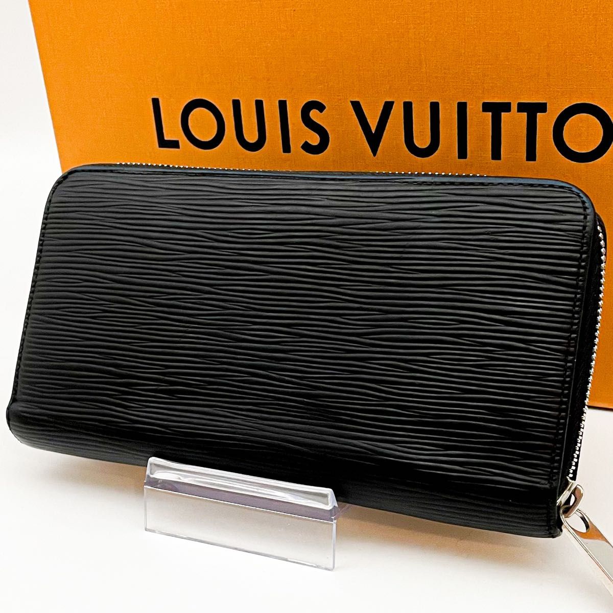 【極美品】ルイヴィトン LOUIS VUITTON エピ ジッピーウォレット ノワール 長財布 新型 黒 ラウンドファスナー