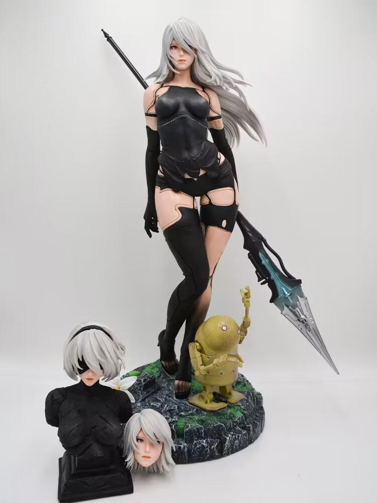 ニーア オートマタ A2 2B フィギュア 48cm ガレージキット ニーア オートマタ A2 2B フィギュア 48cm ガレージキット