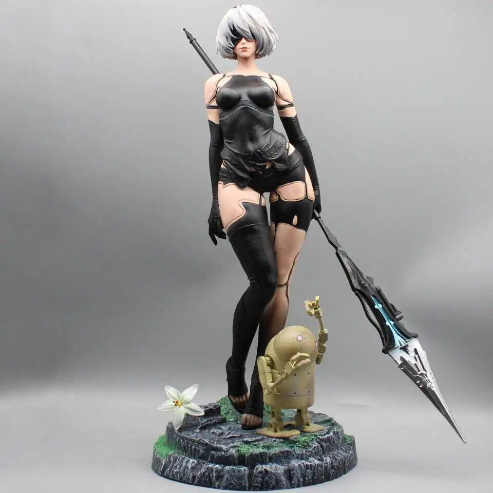 ニーア オートマタ A2 2B フィギュア 48cm ガレージキット ニーア オートマタ A2 2B フィギュア 48cm ガレージキット