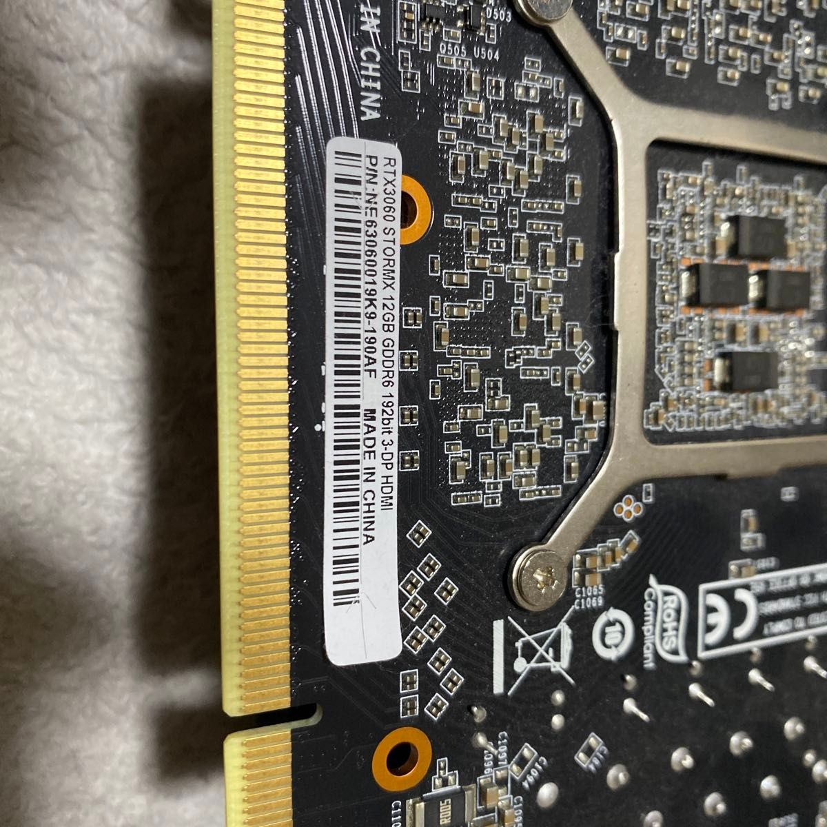 Palit GeForce RTX 3060 12GB 動作確認済 グラフィックボード Palit GeForce RTX 3060 12GB 動作確認済 グラフィックボード