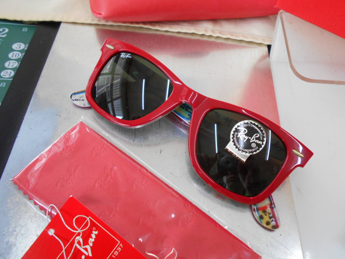 レイバン RayBan ウェイファーラー WAYFARER サングラス RB2140-1031 お洒落 限定 デッドストック品 RARE PRINTS SPECIAL SERIES