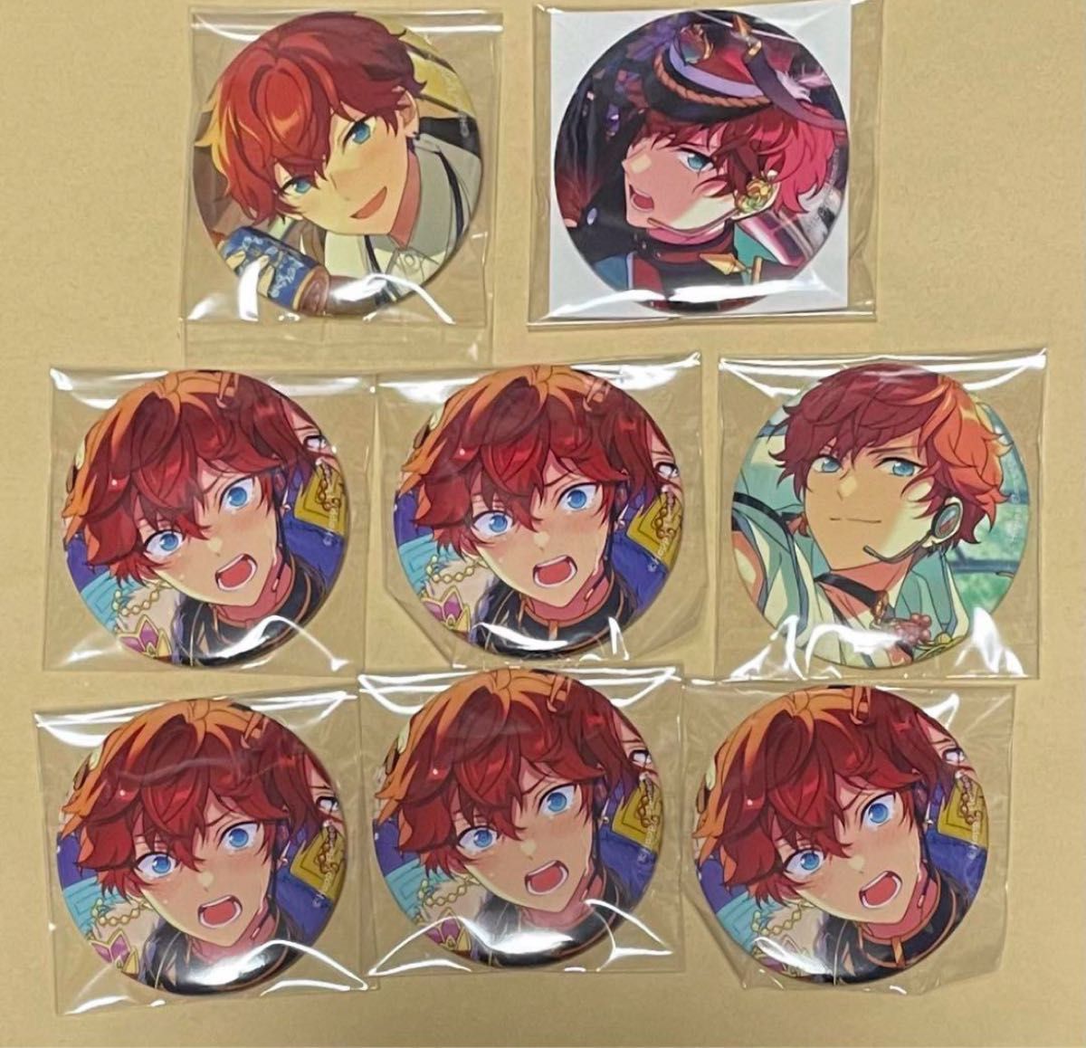 あんスタ 天城一彩 イベコレ フィーチャー 缶バッジ 8点セット あんスタ 天城一彩 イベコレ フィーチャー 缶バッジ 8点セット