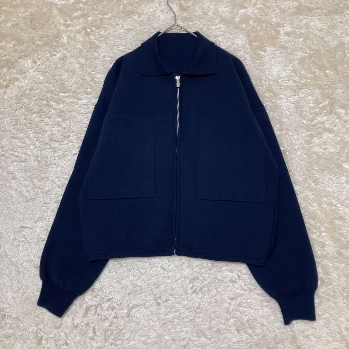 Theory セオリー 22SS コットンウールクロップドジップアップ Theory セオリー 22SS コットンウールクロップドジップアップ