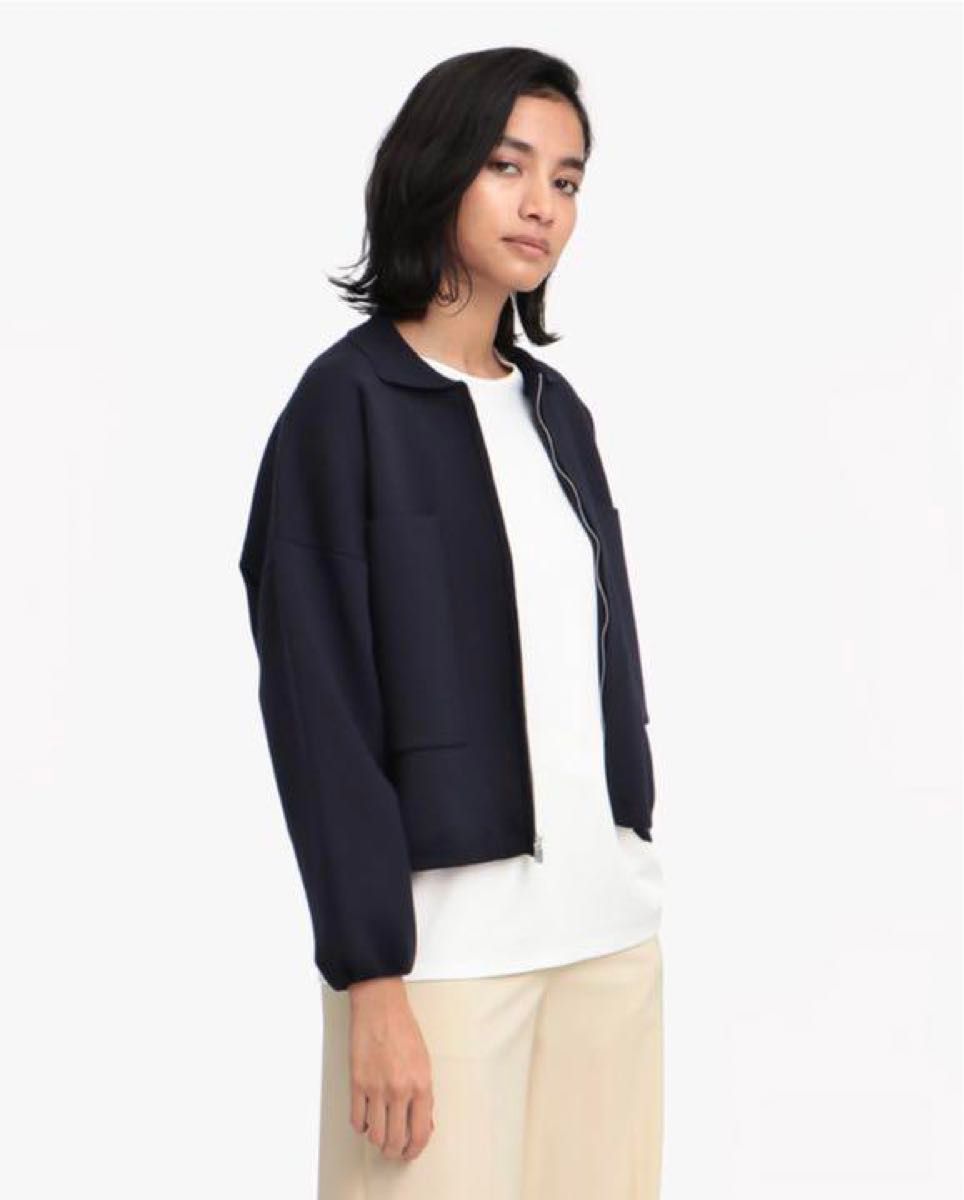 Theory セオリー 22SS コットンウールクロップドジップアップ Theory セオリー 22SS コットンウールクロップドジップアップ