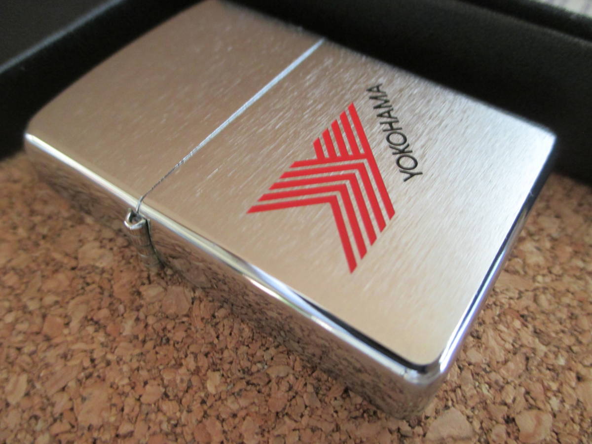 ZIPPO 『YOKOHAMA 横浜ゴム タイヤ』 2003年3月製造 AVS ASPEC INTECH GEOLANDAR 古河グループ オイルライター ジッポ 廃版激レア 未使用品