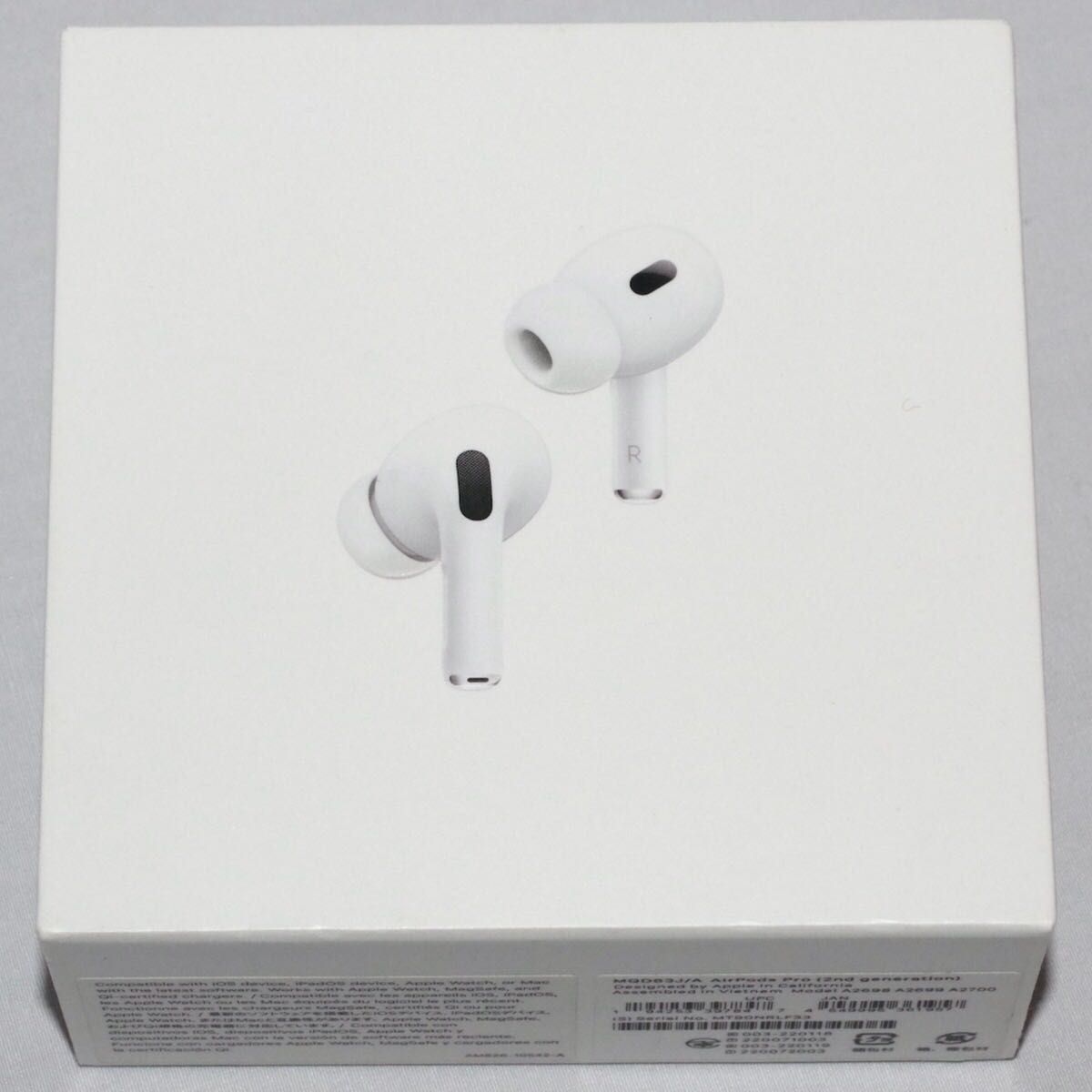 Apple AirPods Pro 第2世代 MQD83J/A バッテリ良好 動作保証 Apple AirPods Pro 第2世代 MQD83J/A バッテリ良好 動作保証