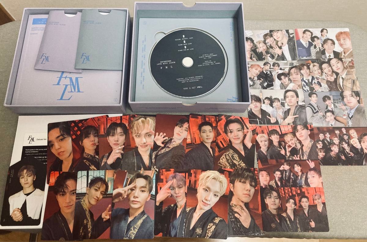 SEVENTEEN FML デラックス盤 Deluxe Ver 抜けなし セブチ SEVENTEEN FML デラックス盤 Deluxe Ver 抜けなし セブチ