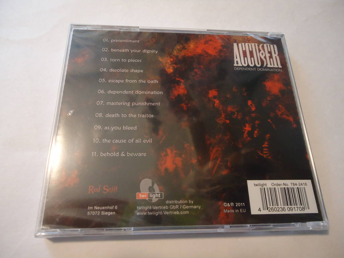 新品・未開封 CD☆accuser(アキューザー)/Dependent Domination