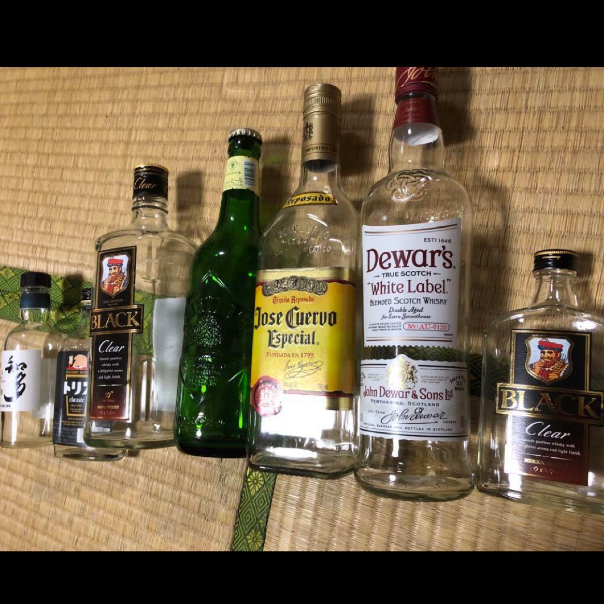 ミニボトル 古酒 ウイスキー WHISKY サントリー SUNTORY 空き瓶 ミニボトル 古酒 ウイスキー WHISKY サントリー SUNTORY 空き瓶