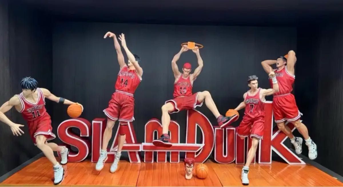 SLAM DUNK 湘北スタメンチーム 5体セット フィギュアセット 桜木 SLAM DUNK 湘北スタメンチーム 5体セット フィギュアセット 桜木