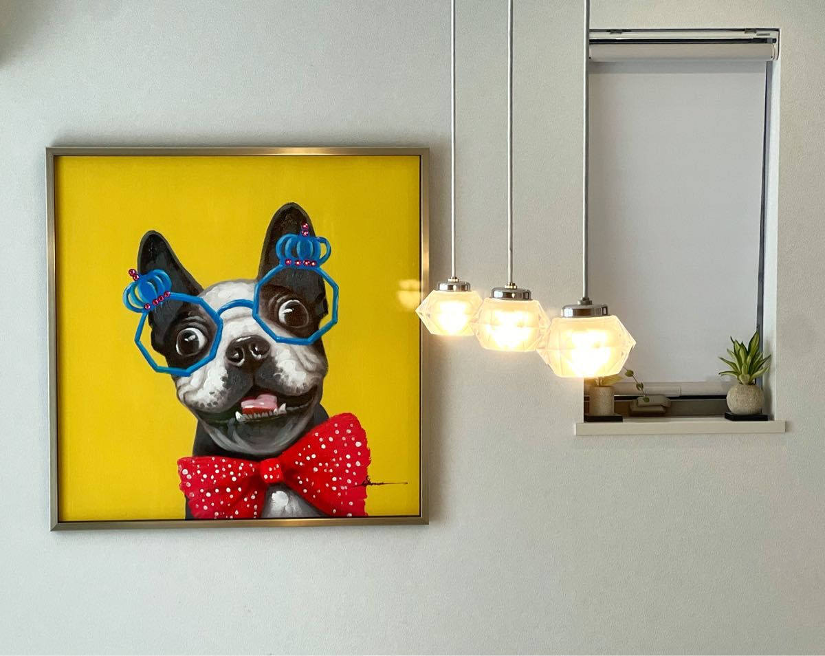 フレンチブルドッグ 絵画 絵 インテリア 犬 ブルドッグ オイル フレンチブルドッグ 絵画 絵 インテリア 犬 ブルドッグ オイル