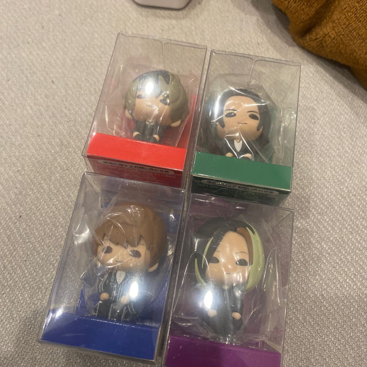 GLAY 30th エンタメくじ すわりんこ フィギュア TERU TAKURO GLAY 30th Anniversaryエンタメくじ すわりんこ 全4種 TERU