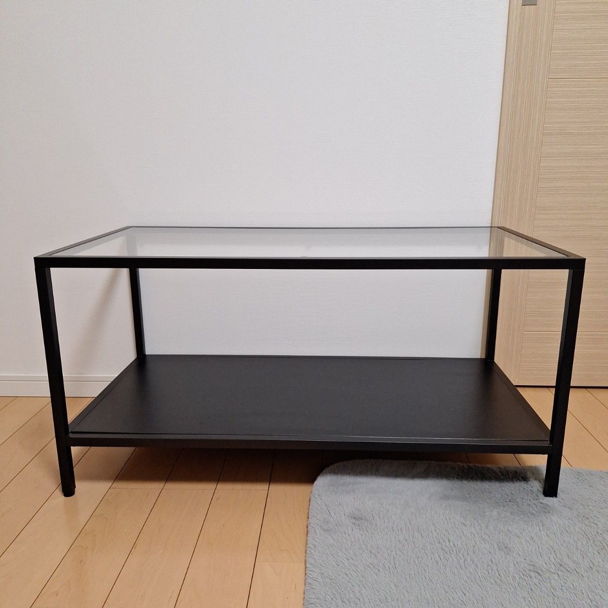 IKEA イケア ガラス ヴィットショー ネストテーブル サイド ロー 送料込 IKEA イケア ガラス ヴィットショー ネストテーブル サイド ロー 送料込