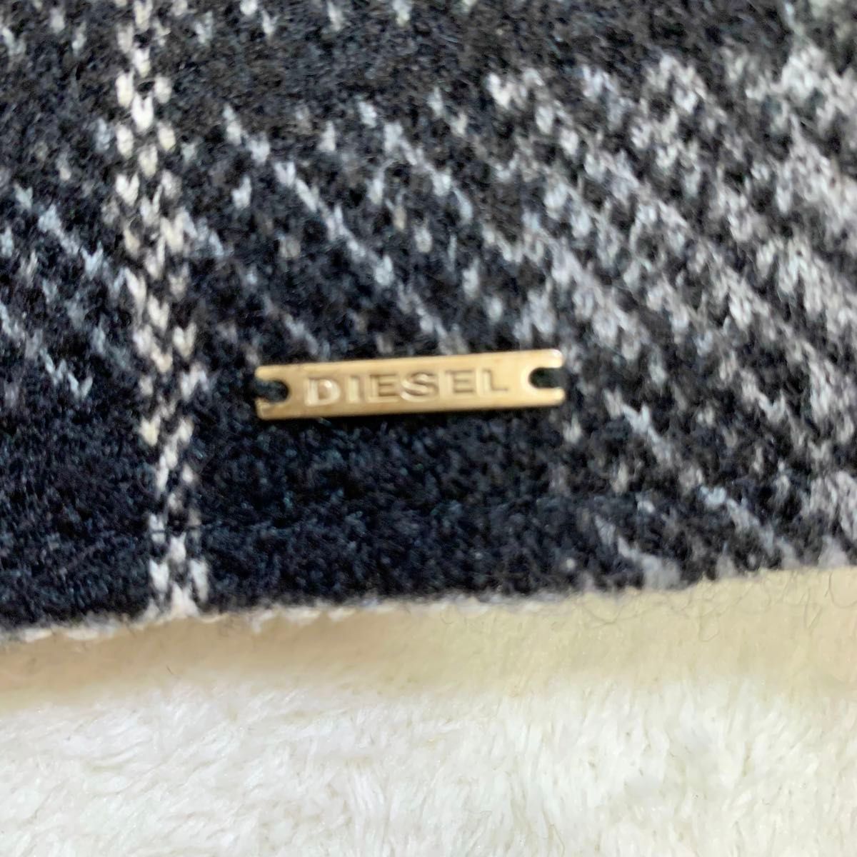 お値下げ可能です DIESEL ディーゼル ロングコート チェック お値下げ可能です DIESEL ディーゼル ロングコート チェック