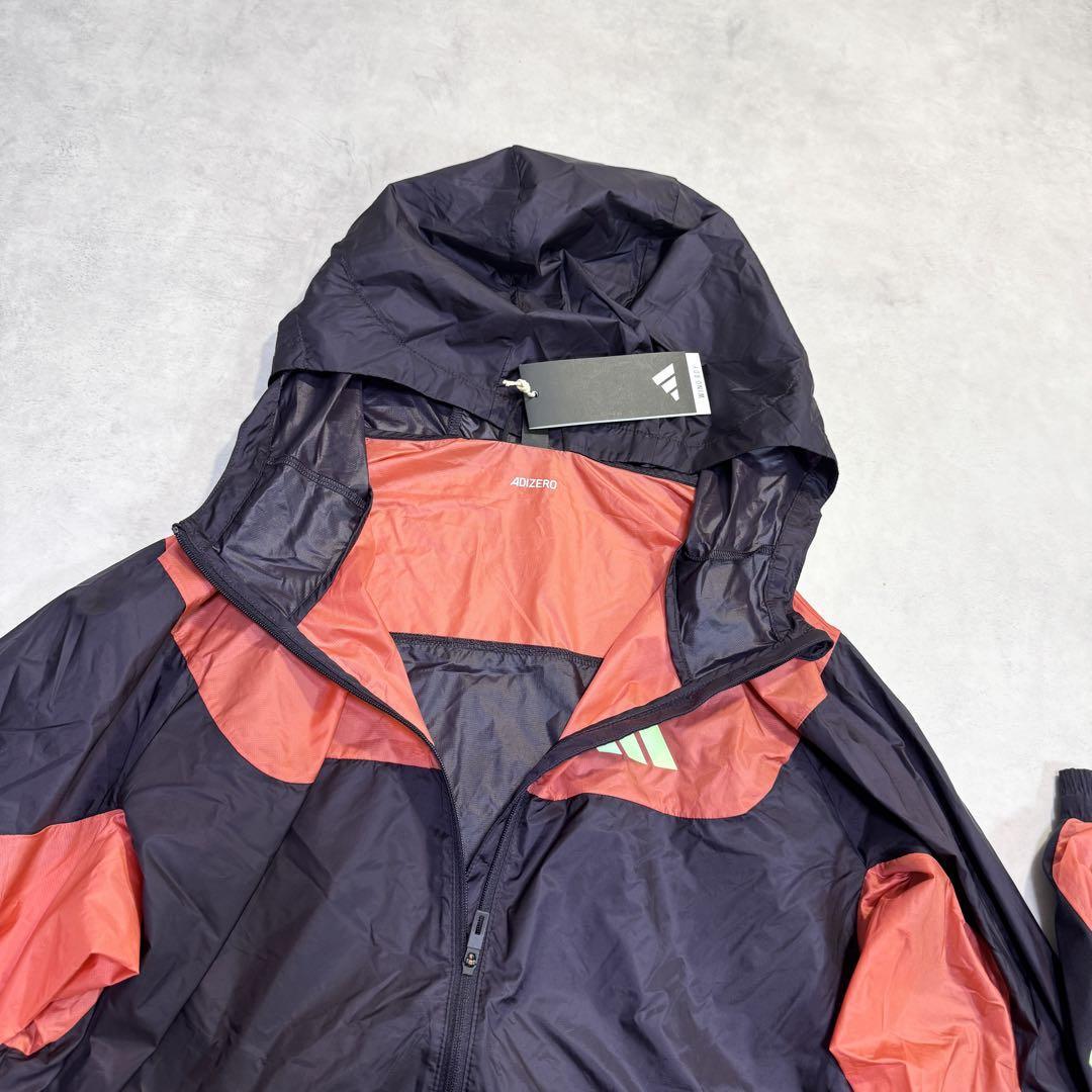 最新入荷 新品 Lsize アディダス アディゼロ 上下セットアップ ジャケット アディダス