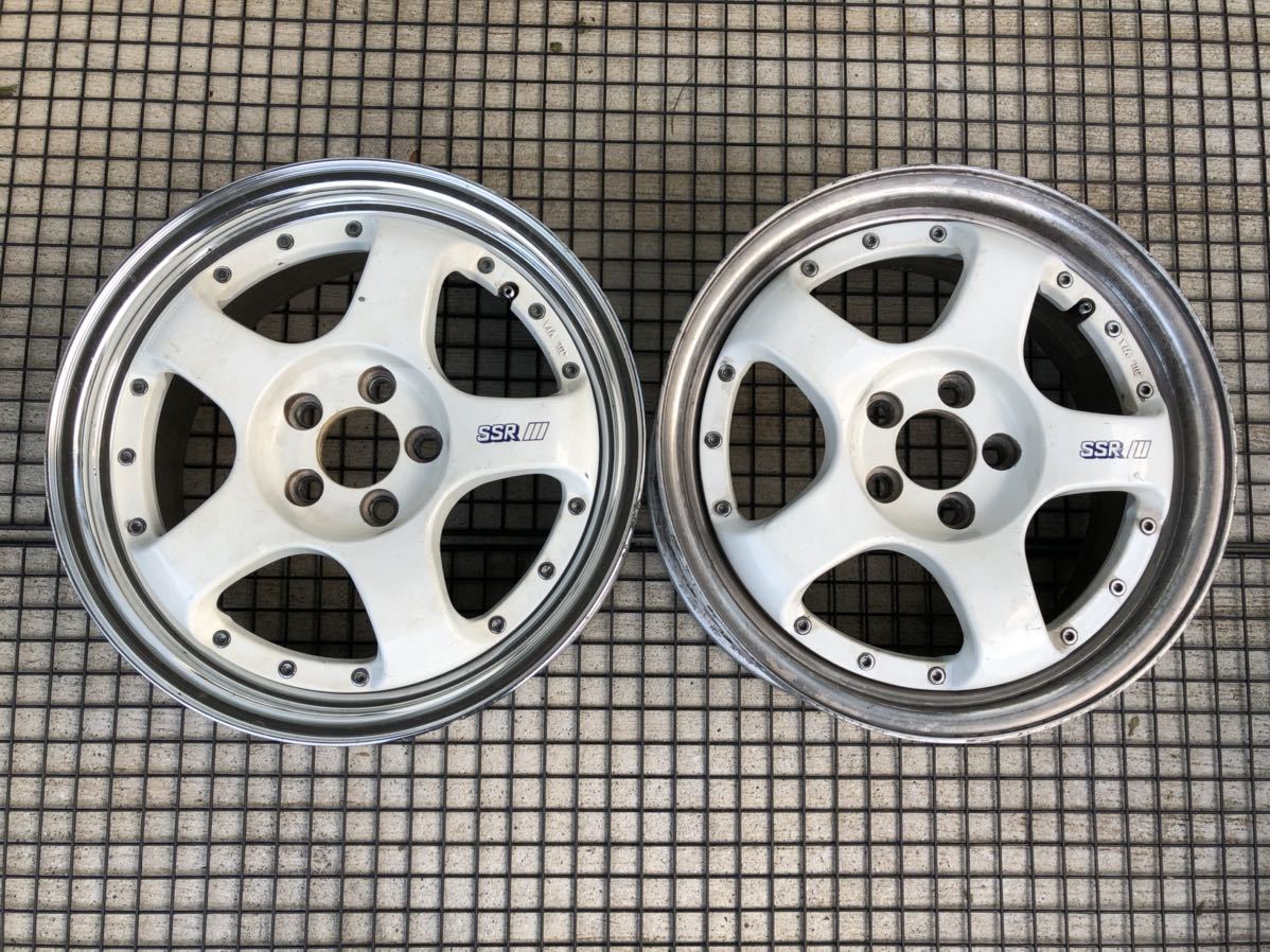 SSR プロフェッサー 7.5J+32 5穴 PCD100 16インチ ホイール 2本セット 30.5