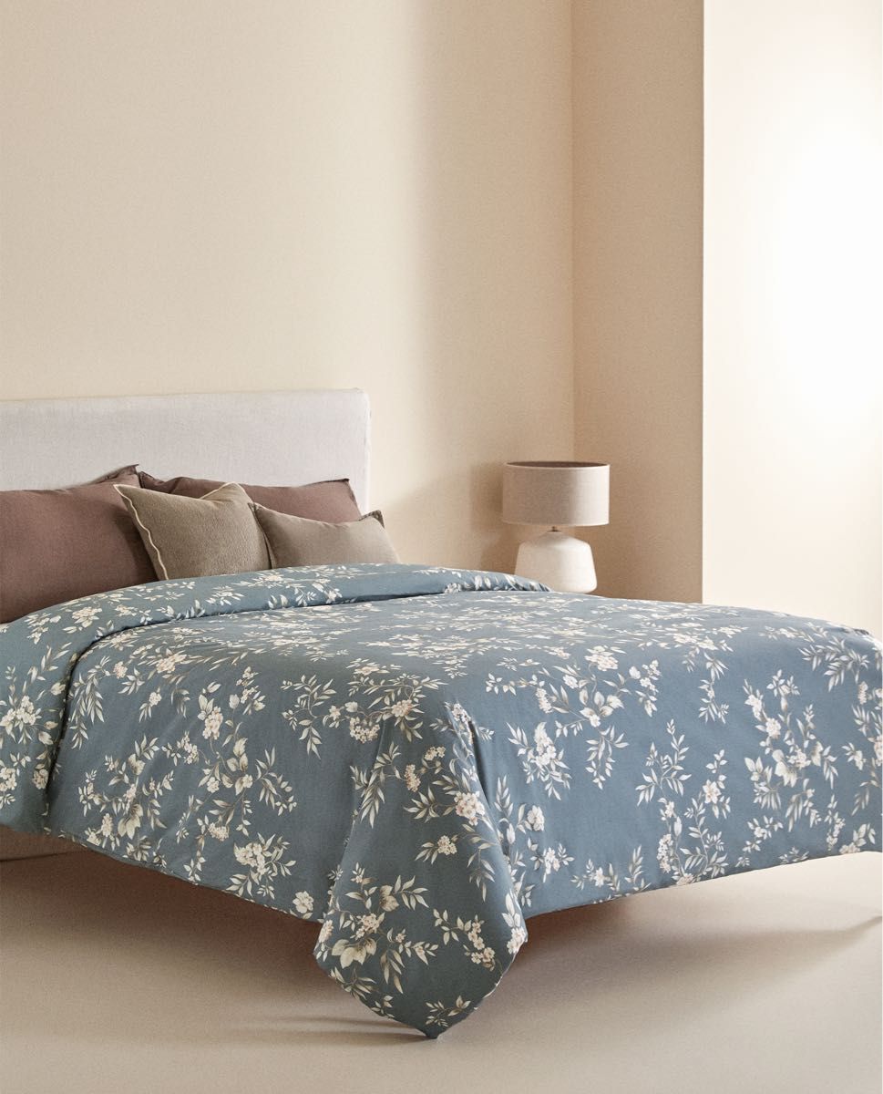 新品 ZARA HOME ザラホーム フラワー プリント フラットシーツ 新品 ZARA HOME ザラホーム フラワー プリント フラットシーツ