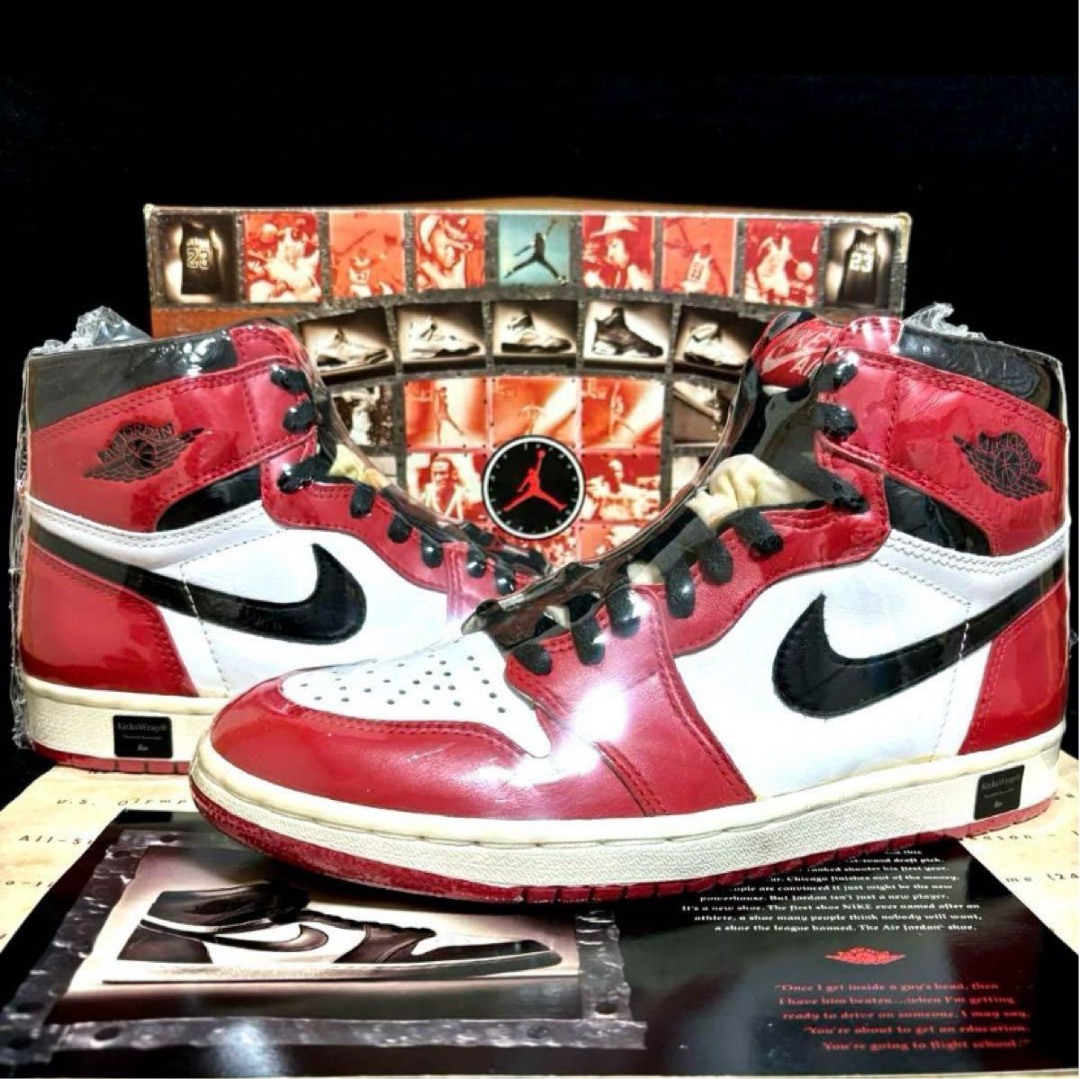 新品・未使用 26 5cm NIKE AIR JORDAN 1 OG 1994年 CHICAGO 新品・未使用 26 5cm NIKE AIR JORDAN 1 OG 1994年 CHICAGO