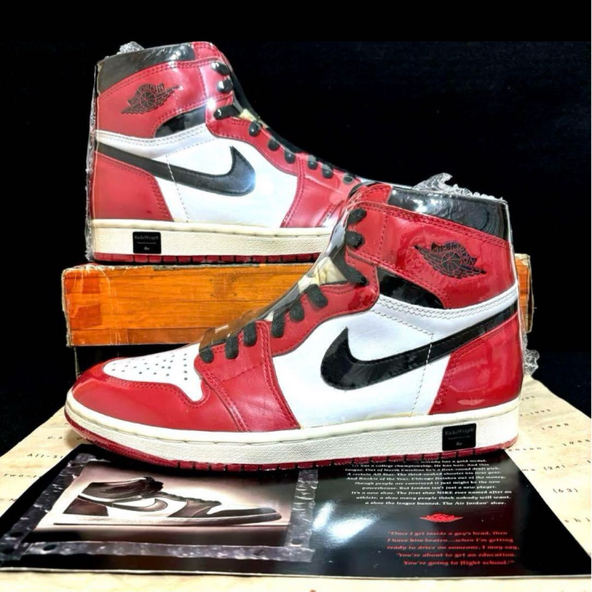 新品・未使用 26 5cm NIKE AIR JORDAN 1 OG 1994年 CHICAGO 新品・未使用 26 5cm NIKE AIR JORDAN 1 OG 1994年 CHICAGO