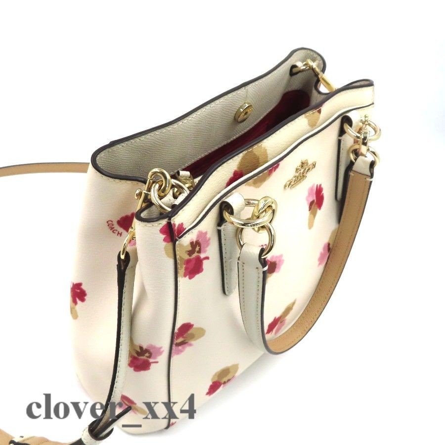 コーチ ショルダーバッグ 花柄 フローラル COACH バッグ コーチ ショルダーバッグ 花柄 フローラル COACH バッグ