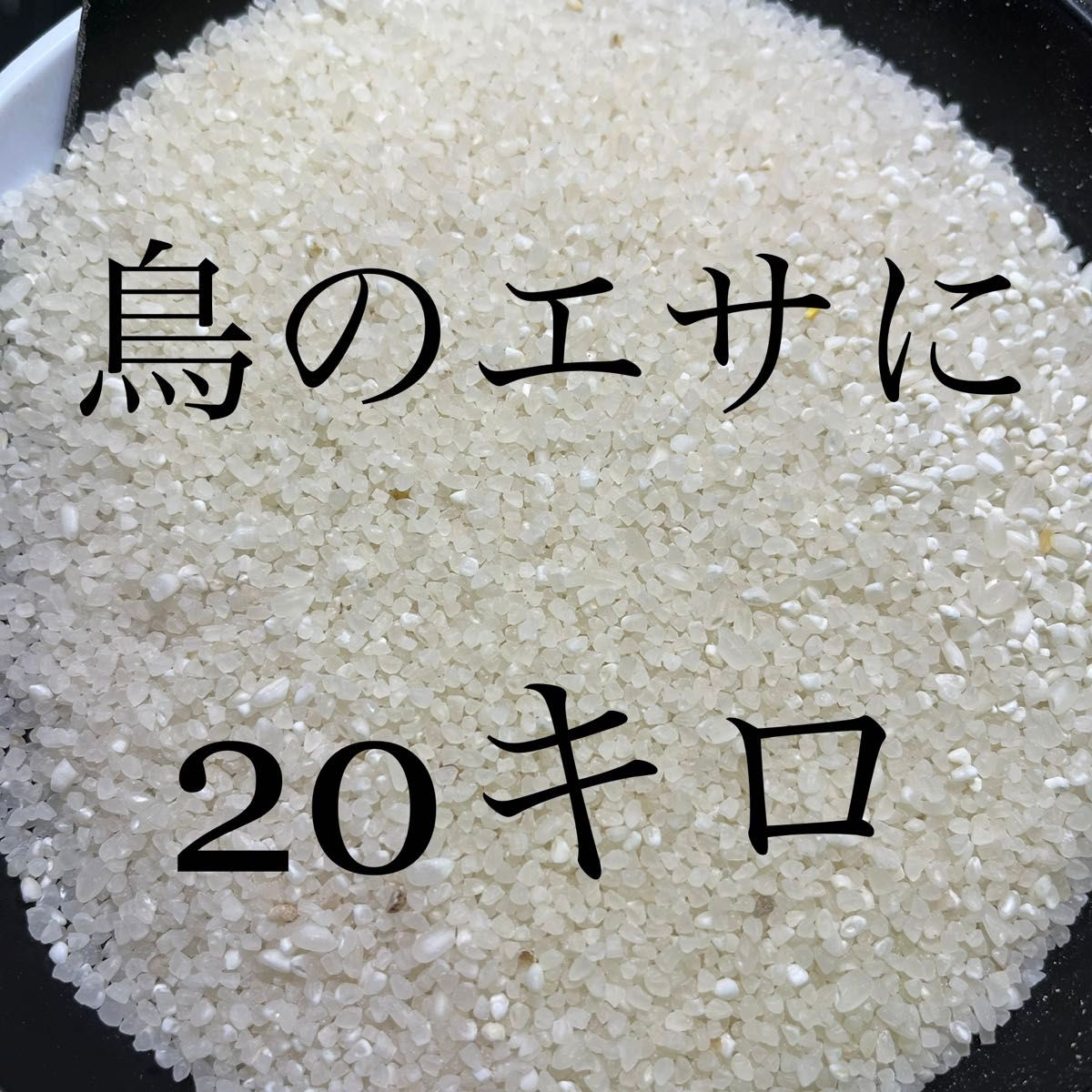 鳥餌 小動物 砕米10kg×2 (20キロ) 鳥餌 小動物 砕米20キロ|Yahoo!フリマ(旧PayPayフリマ)