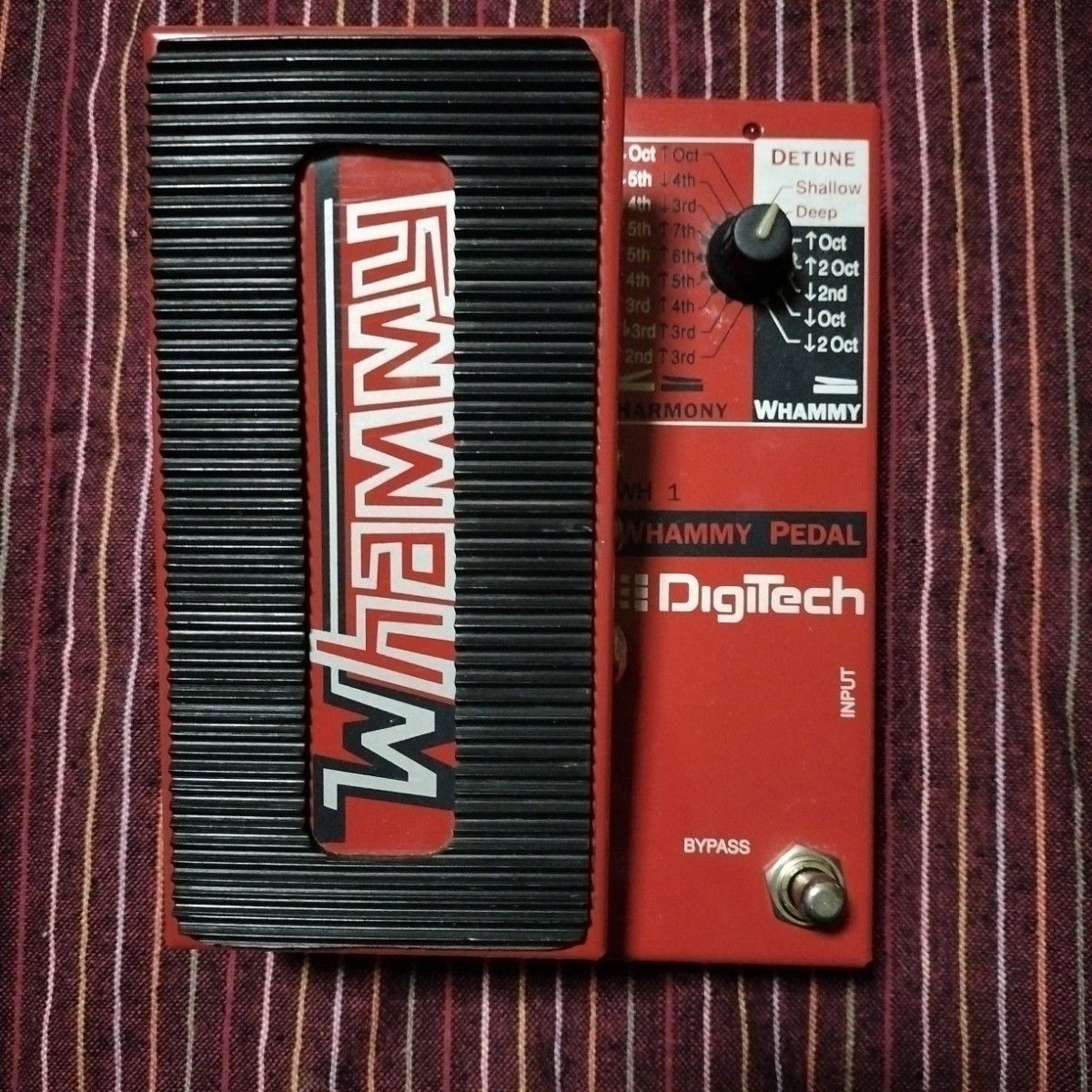 美品 DigiTech WHAMMY WH-1 デジテック ワーミーペダル初期型 美品 DigiTech WHAMMY WH-1 デジテック ワーミーペダル初期型