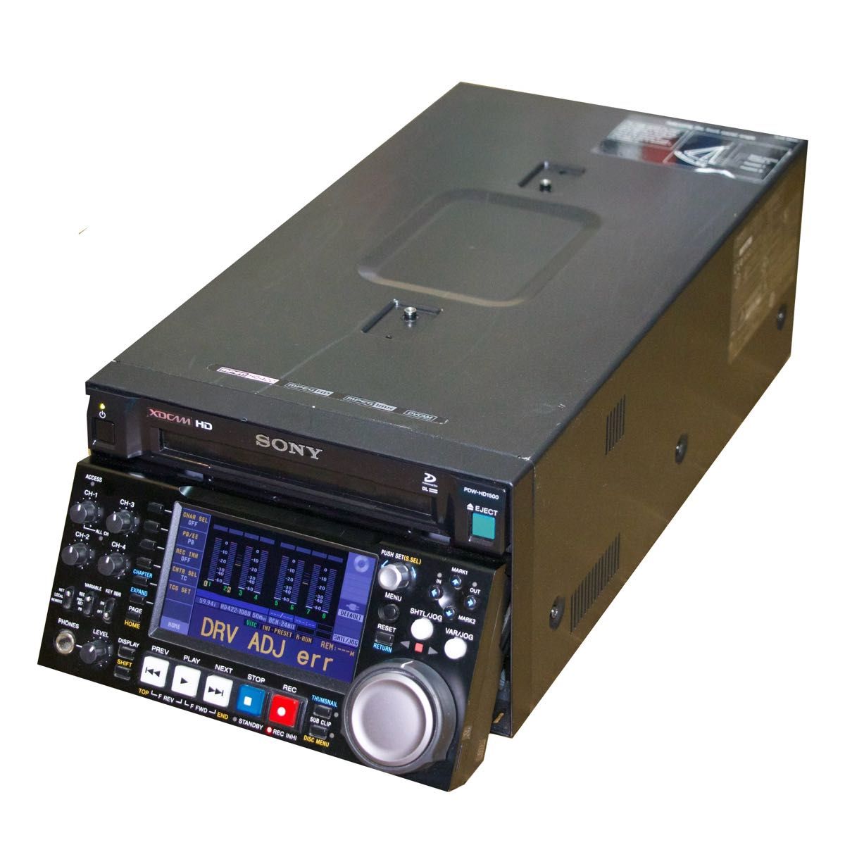 ジャンク】 SONY XDCAM PDW-HD1500 HD422 レコーダー 放送業務用 ジャンク】 SONY XDCAM PDW-HD1500 HD422 レコーダー 放送業務用