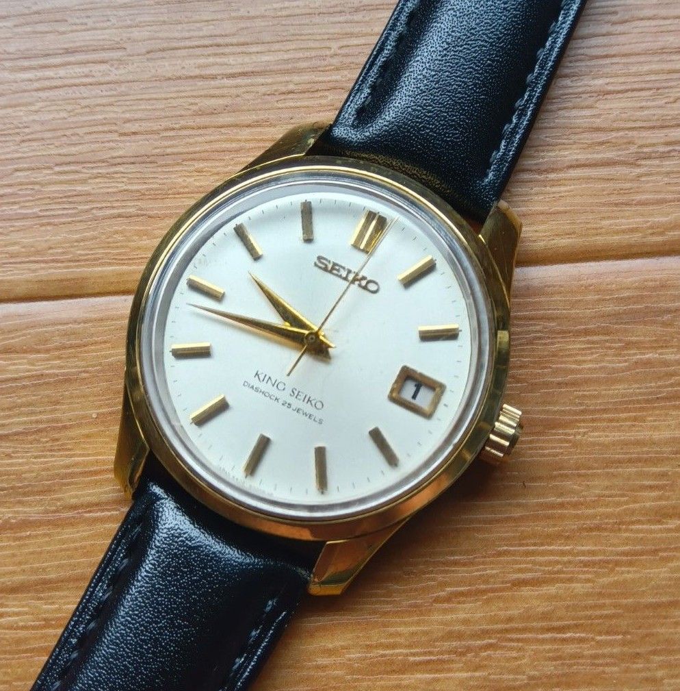 セイコー SEIKO キングセイコー KS 44 セルフデータ 手巻き 稼働 セイコー SEIKO キングセイコー KS 44 セルフデータ 手巻き 稼働