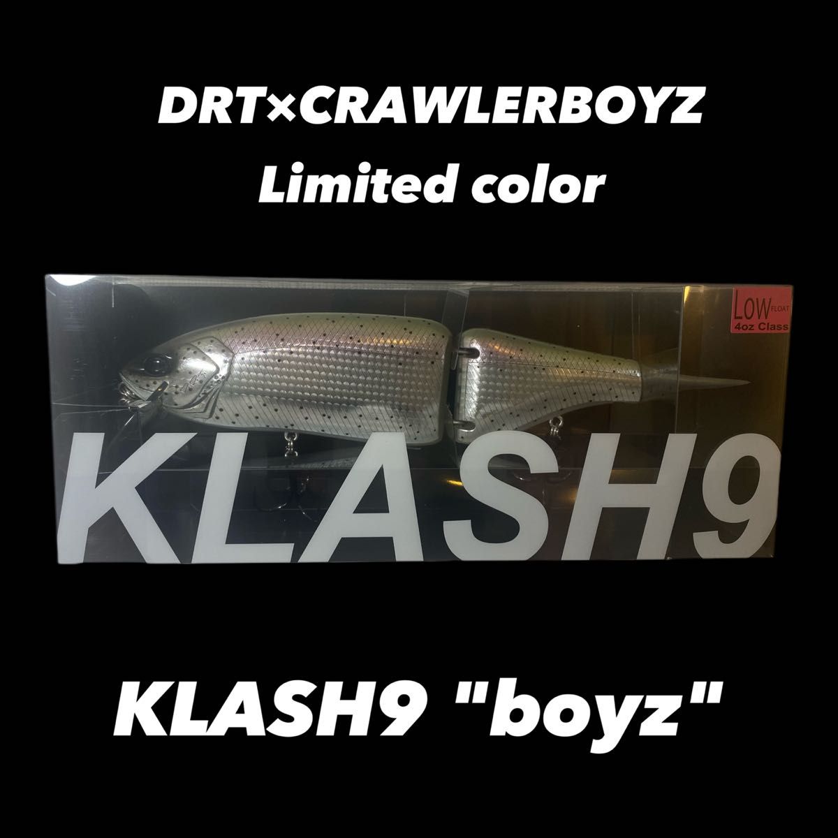 DRT×CRAWLERBOYZ 限定オリカラ「boyz」クラッシュ9 low DRT×CRAWLERBOYZ 限定オリカラ「boyz」クラッシュ9 low