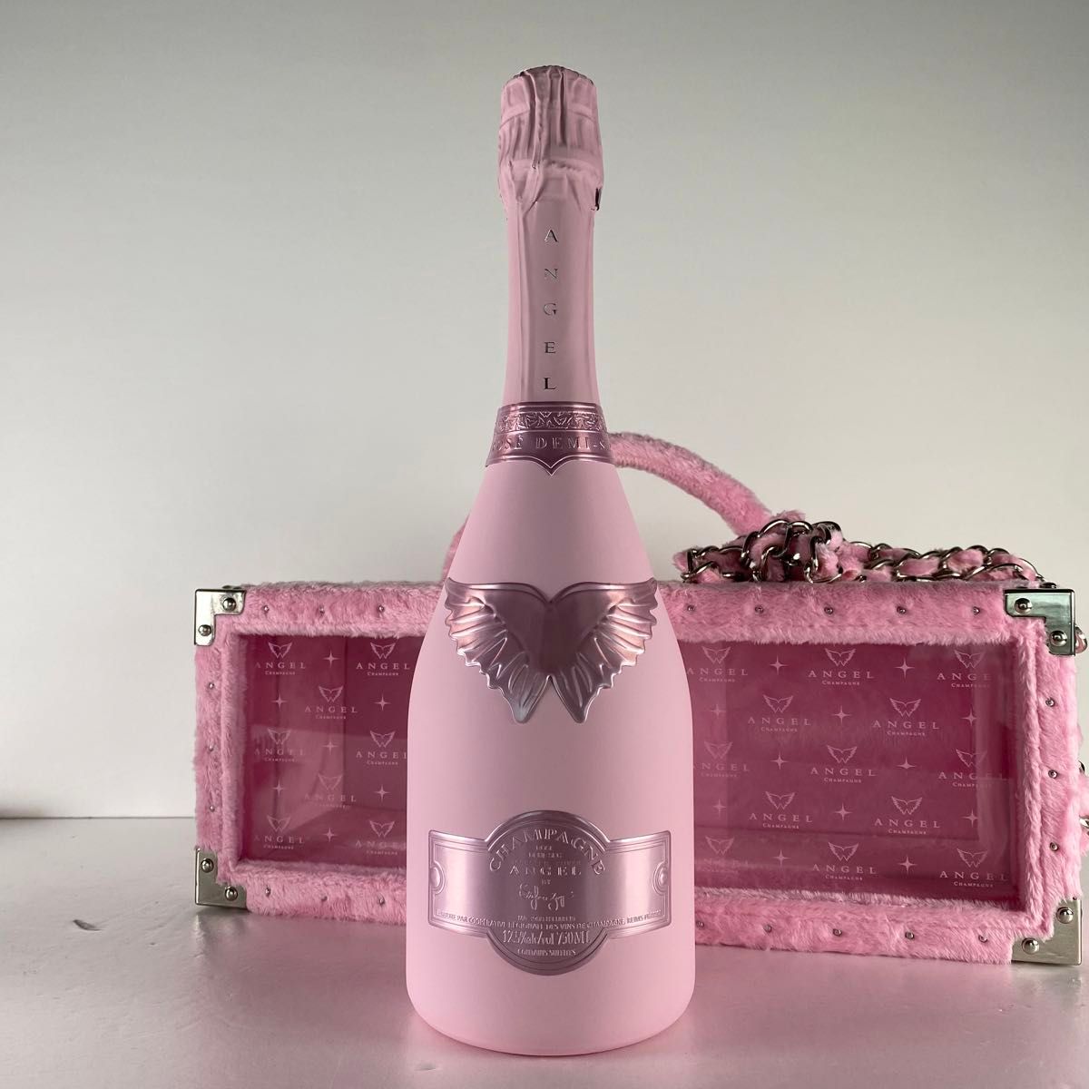 エンジェル シャンパン ドゥミセック ロゼ ピンク ファータイプ エンジェル シャンパン ドゥミセック ロゼ ピンク ファータイプ