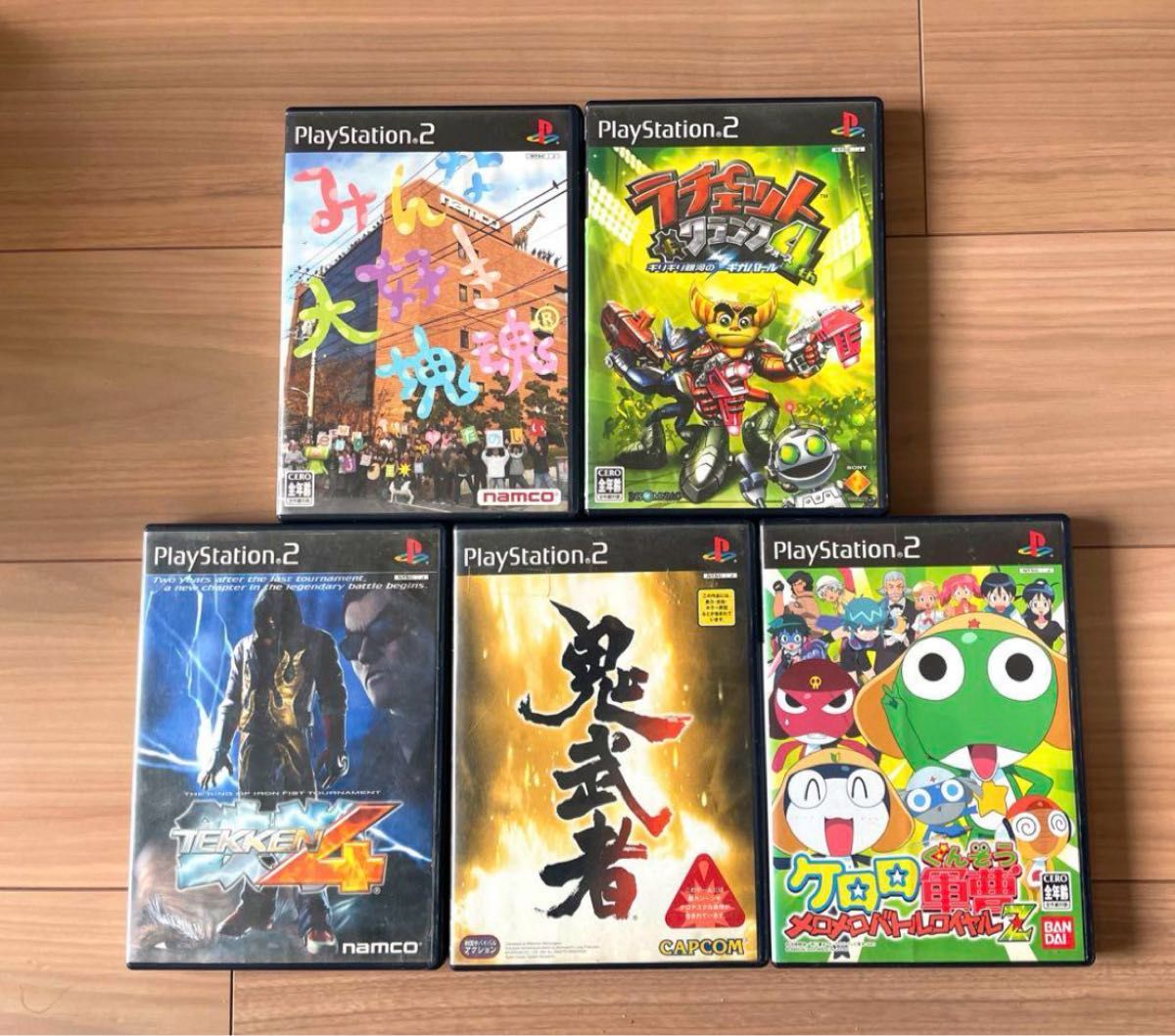 PlayStation 2 ゲームソフト 5本セット