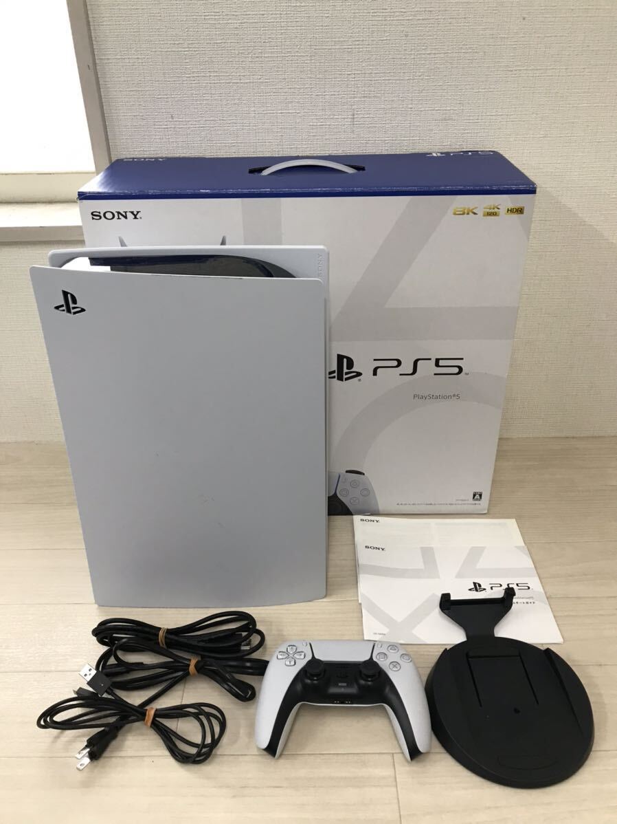 【冬バーゲン★特別送料無料!】 PlayStation5 ■SONY 本体 箱付き 説明書 ケーブル コントローラー 《CFI-1200A01》動作確認/初期化済み PS5本体